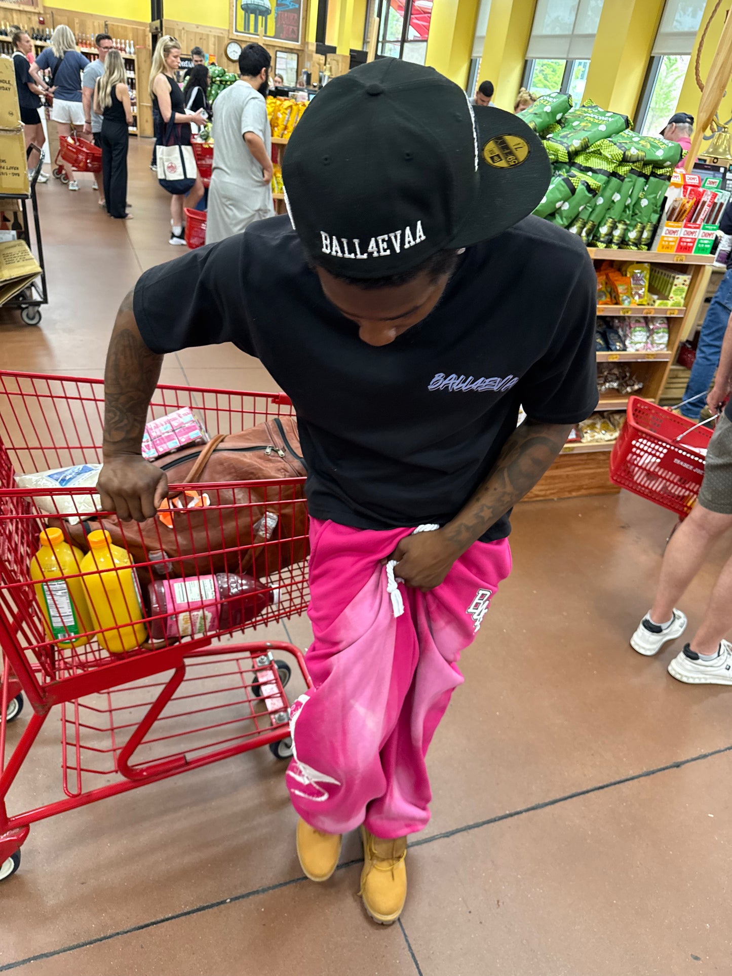 ROSE B4E JOGGER — PINK
