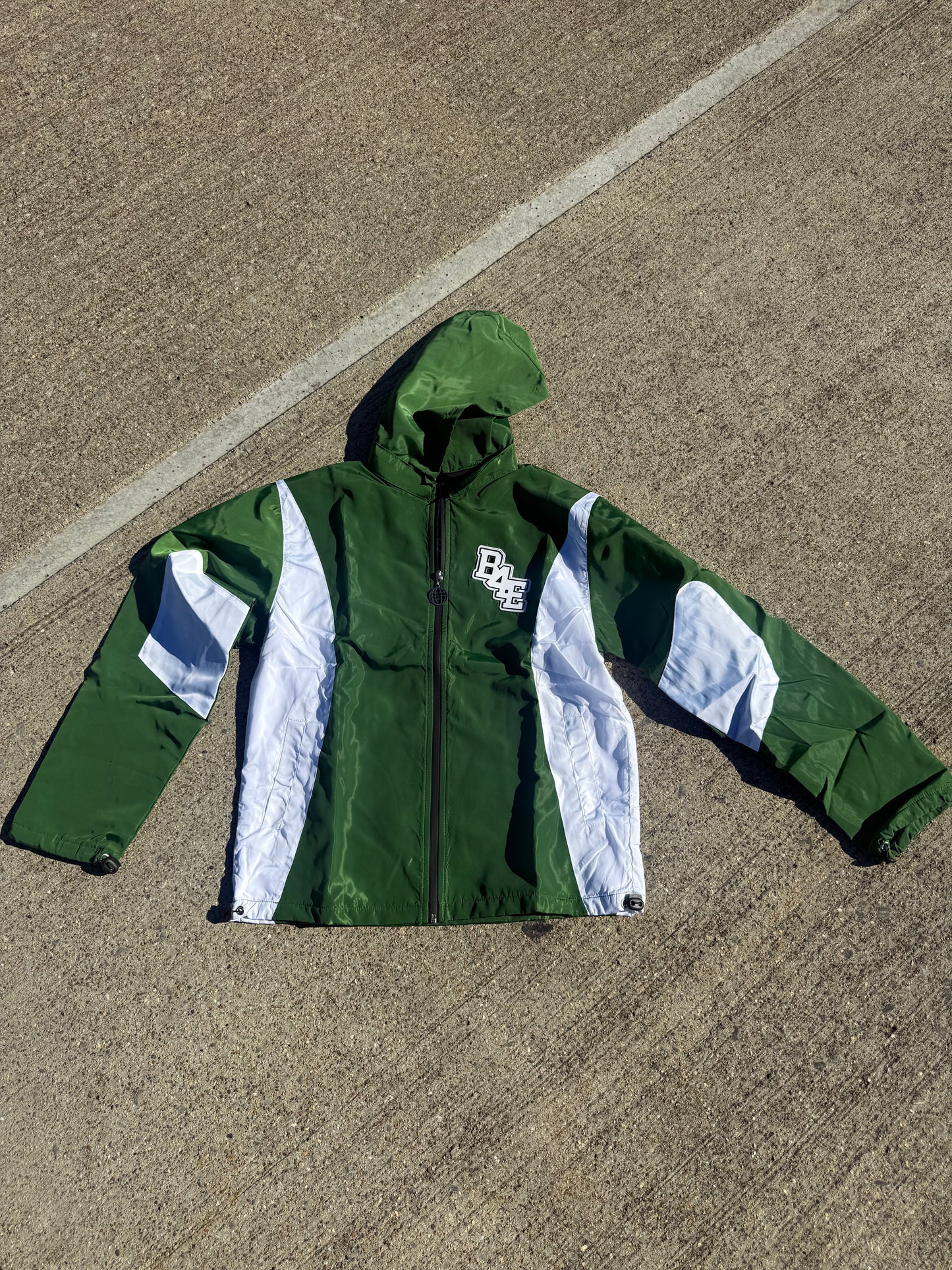 B4E TRACK JACKET — FOREST