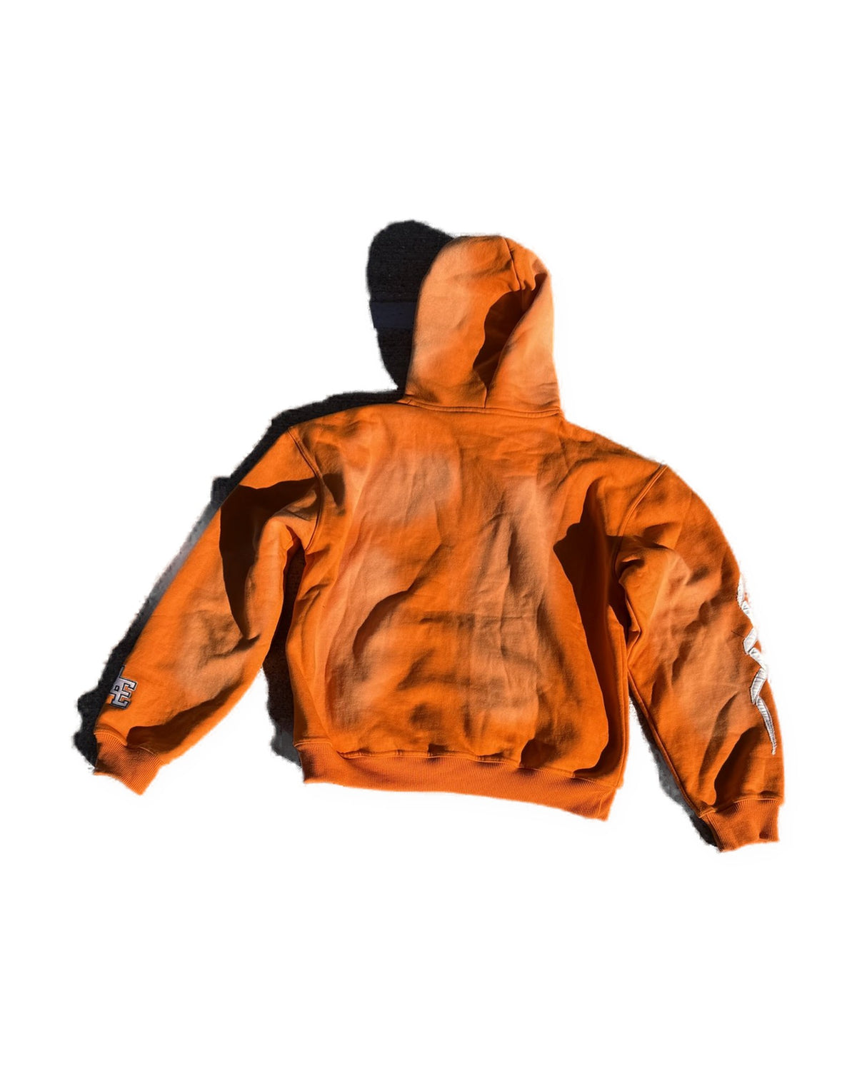 SUNSET PATCH ZIP-UP — ORANGE