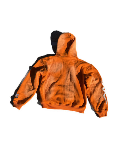 SUNSET PATCH ZIP-UP — ORANGE